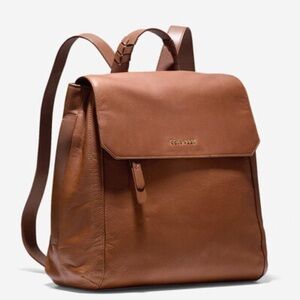 Cole Haan Brown Leather Backpack